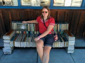 Karen Kincy - book couch